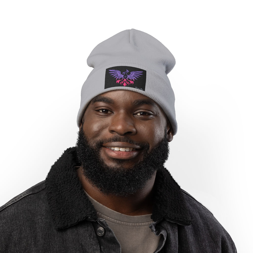 Embroidered Knit Beanie with Mythical Phoenix Design | Cozy Winter Accessory, Perfect Gift for Beanie Lovers, Unique Holiday Headwear, [...]