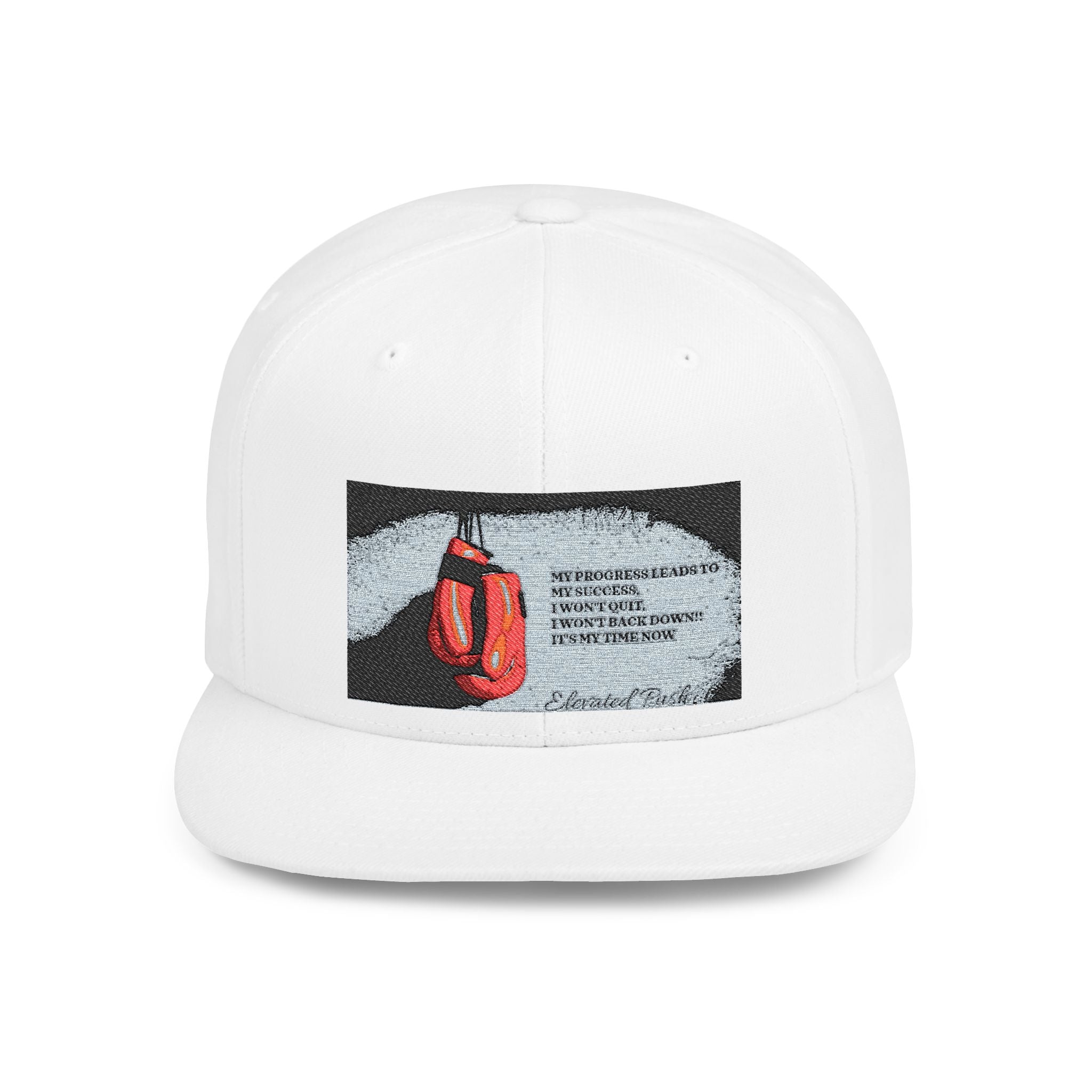 Stylish Flat Bill Snapback Hat, Trendy Cap for Summer Festivals, Unique Gift for Dads, Streetwear Accessory