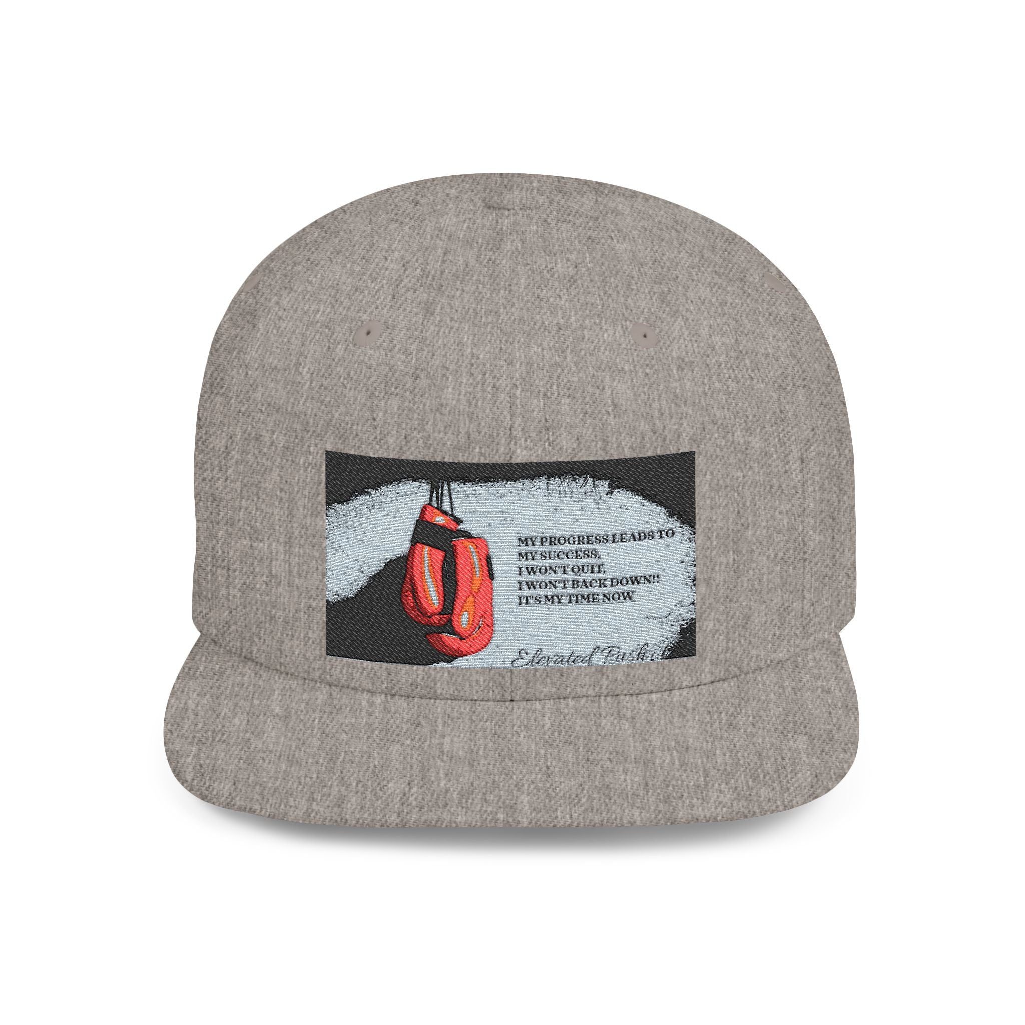 Stylish Flat Bill Snapback Hat, Trendy Cap for Summer Festivals, Unique Gift for Dads, Streetwear Accessory