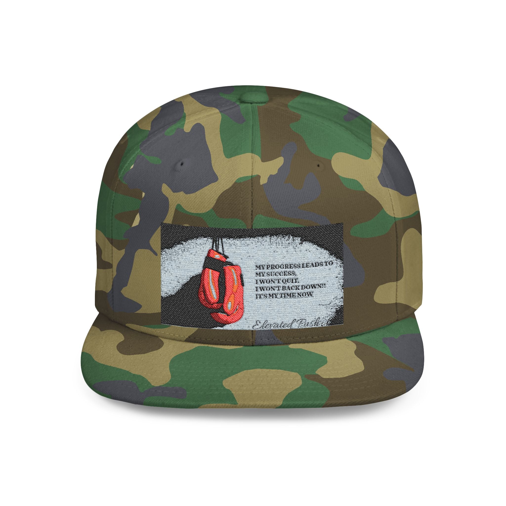 Stylish Flat Bill Snapback Hat, Trendy Cap for Summer Festivals, Unique Gift for Dads, Streetwear Accessory