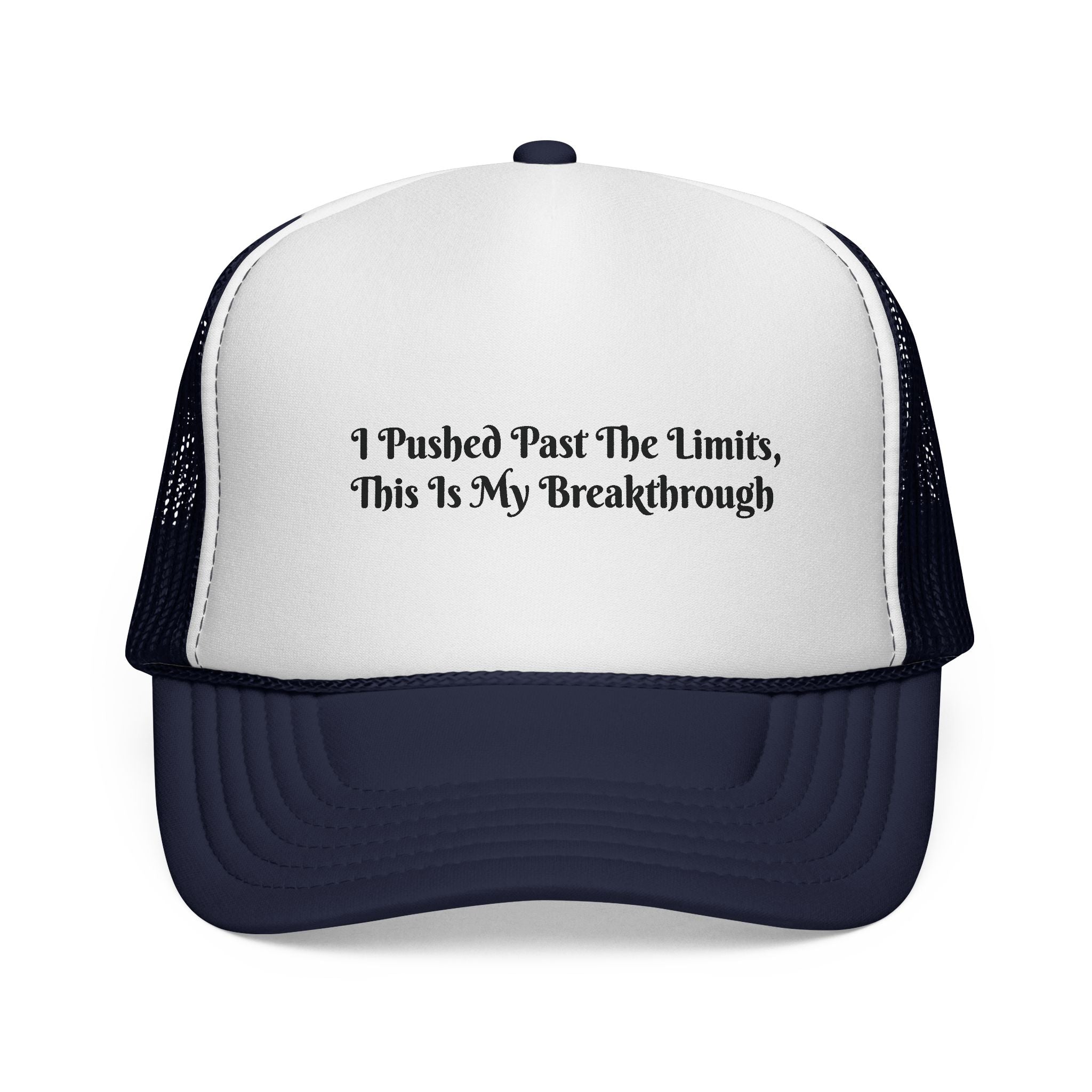 Inspirational Trucker Cap, Motivation Hat, Gift for Sports Enthusiasts, Customizable Sun Shade, Unisex Outdoor Cap