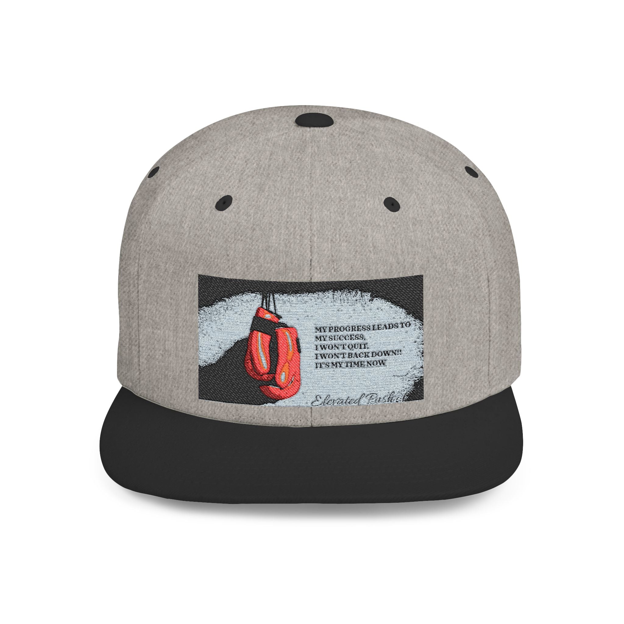 Stylish Flat Bill Snapback Hat, Trendy Cap for Summer Festivals, Unique Gift for Dads, Streetwear Accessory