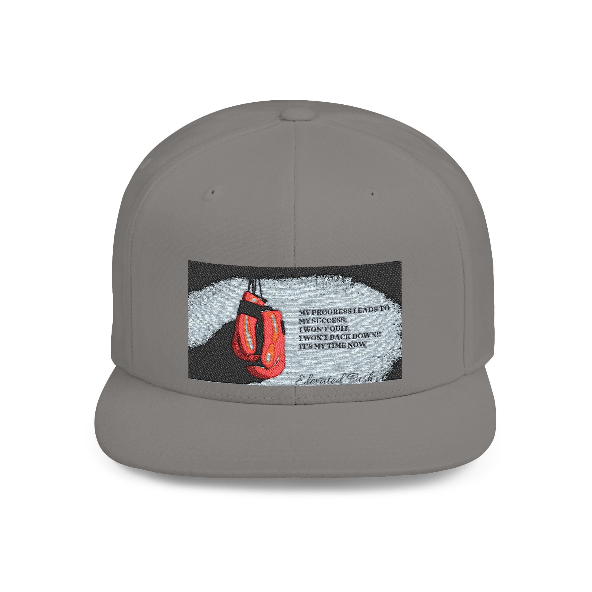 Stylish Flat Bill Snapback Hat, Trendy Cap for Summer Festivals, Unique Gift for Dads, Streetwear Accessory