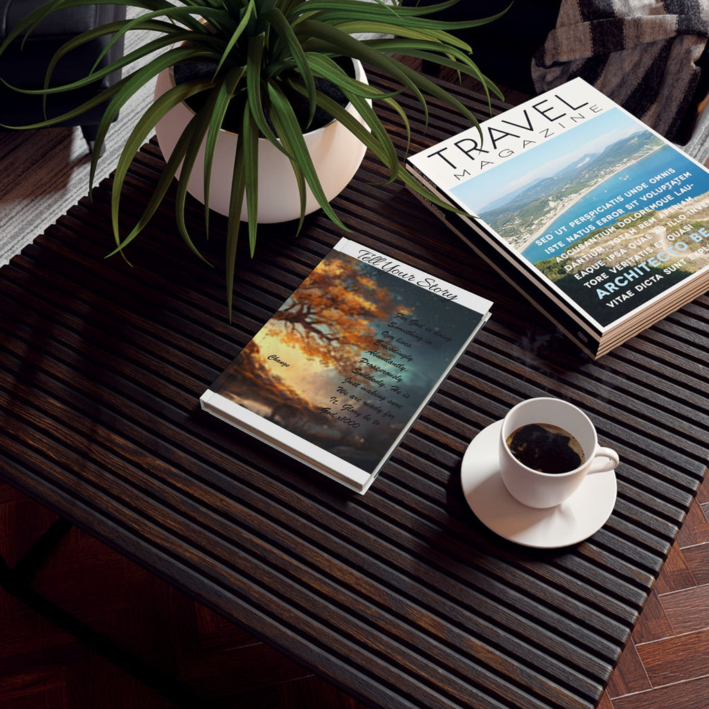 Inspired Hard Backed Journal for Storytelling, Perfect for Writers, Gifts for Graduates, Personalized Reflection, Beautiful Tree [...]