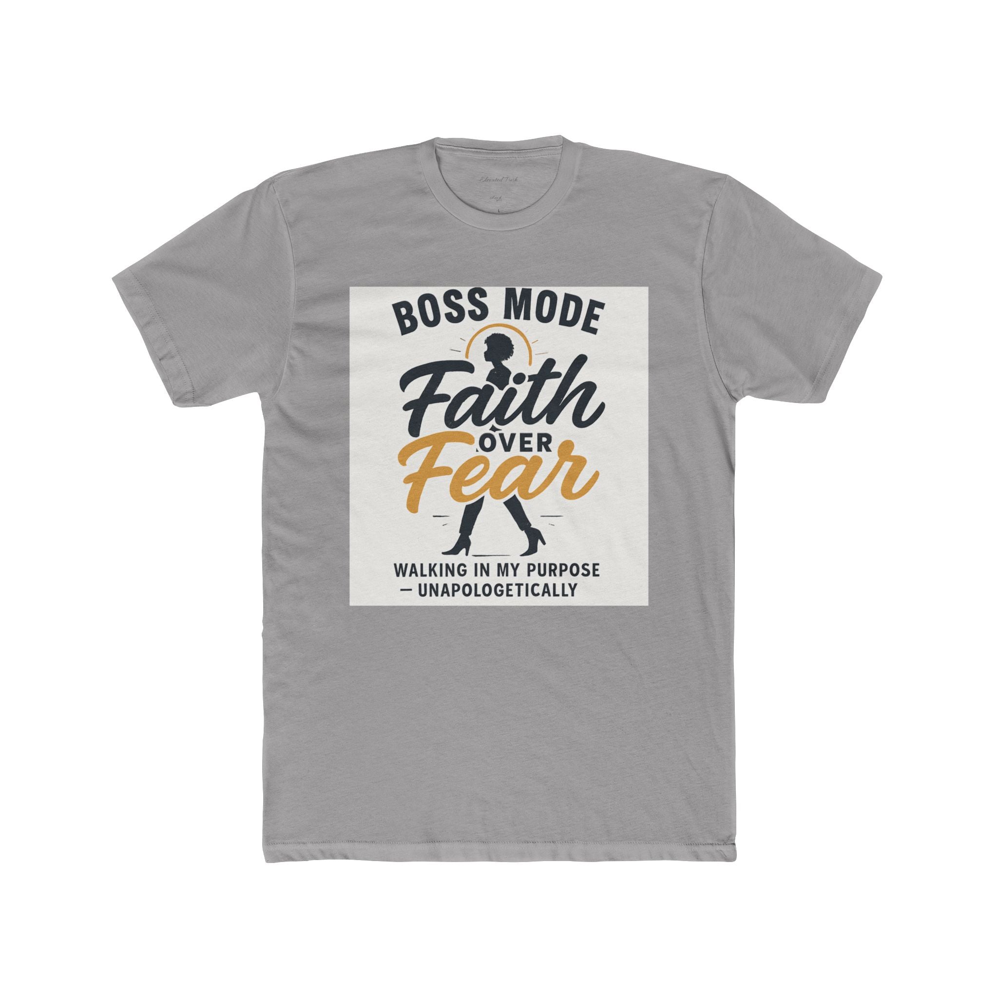 Inspirational Crew Tee with Motivational Quotes, Faithful Apparel, Unisex T-Shirt for Self-Improvement, Positive Vibes Shirt, Gift for Hope