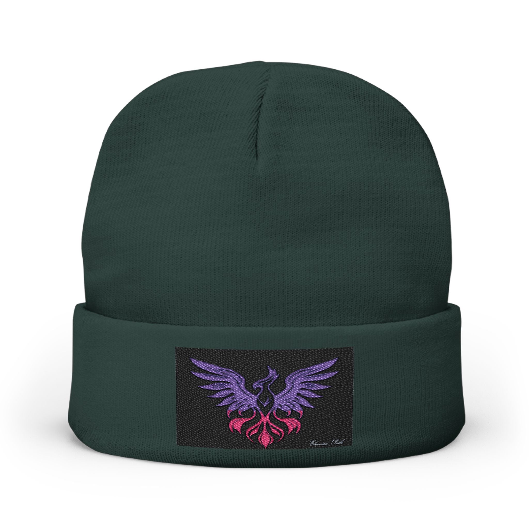 Embroidered Knit Beanie with Mythical Phoenix Design | Cozy Winter Accessory, Perfect Gift for Beanie Lovers, Unique Holiday Headwear, [...]