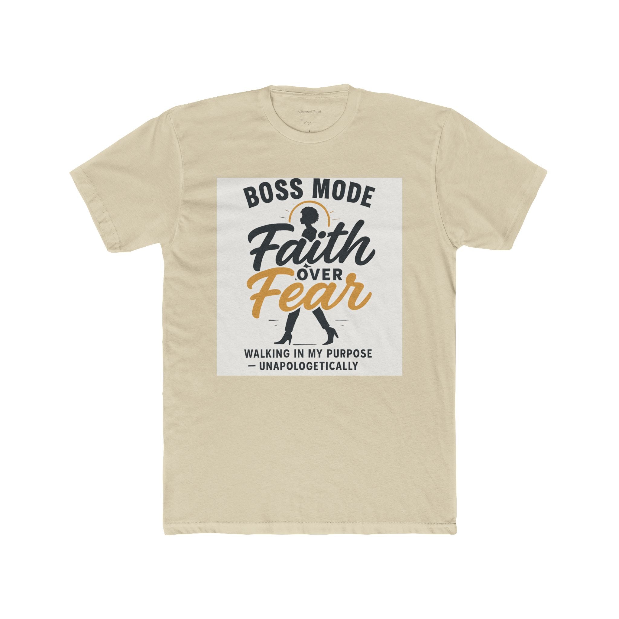Inspirational Crew Tee with Motivational Quotes, Faithful Apparel, Unisex T-Shirt for Self-Improvement, Positive Vibes Shirt, Gift for Hope