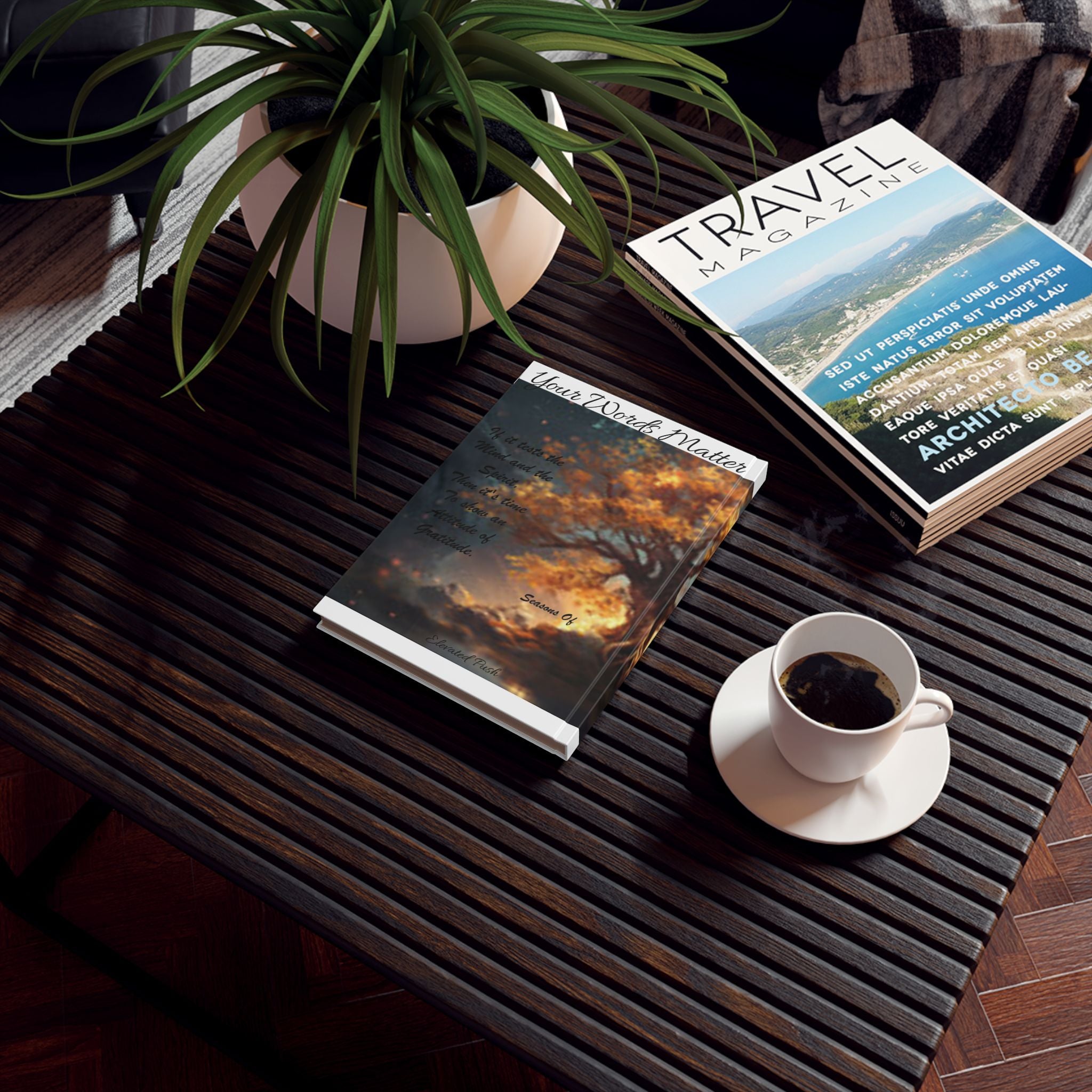 Inspired Hard Backed Journal for Storytelling, Perfect for Writers, Gifts for Graduates, Personalized Reflection, Beautiful Tree [...]