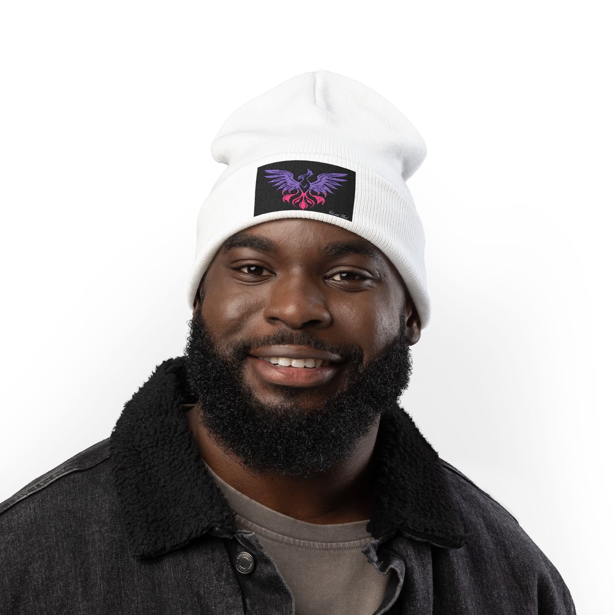 Embroidered Knit Beanie with Mythical Phoenix Design | Cozy Winter Accessory, Perfect Gift for Beanie Lovers, Unique Holiday Headwear, [...]