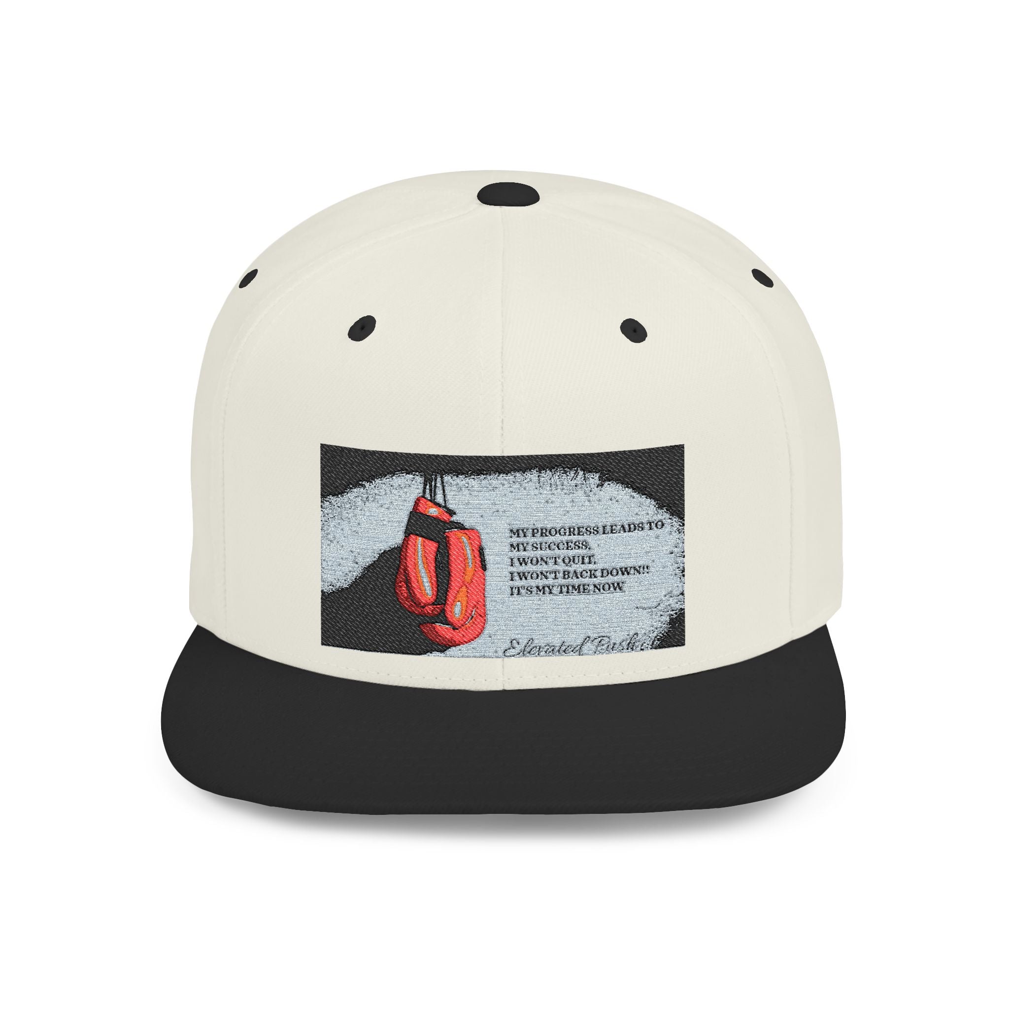 Stylish Flat Bill Snapback Hat, Trendy Cap for Summer Festivals, Unique Gift for Dads, Streetwear Accessory