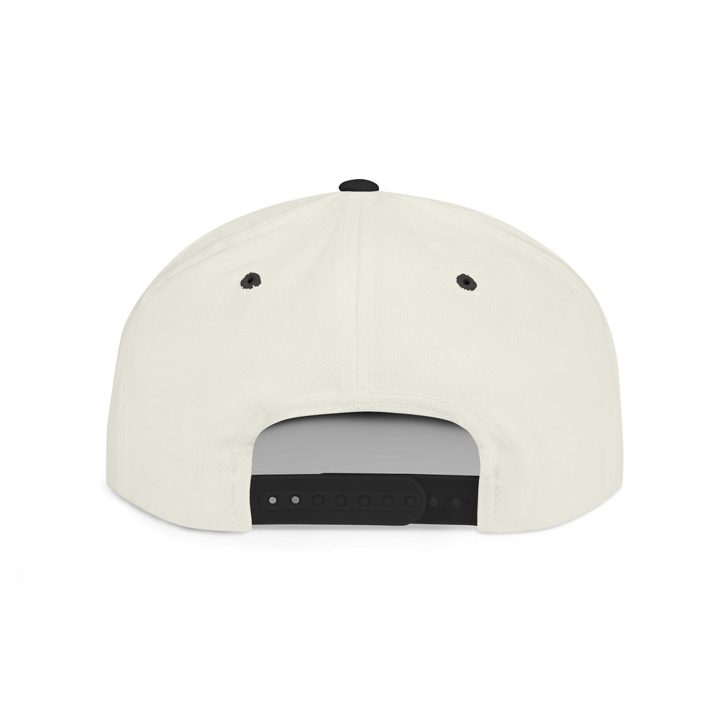 Stylish Flat Bill Snapback Hat, Trendy Cap for Summer Festivals, Unique Gift for Dads, Streetwear Accessory