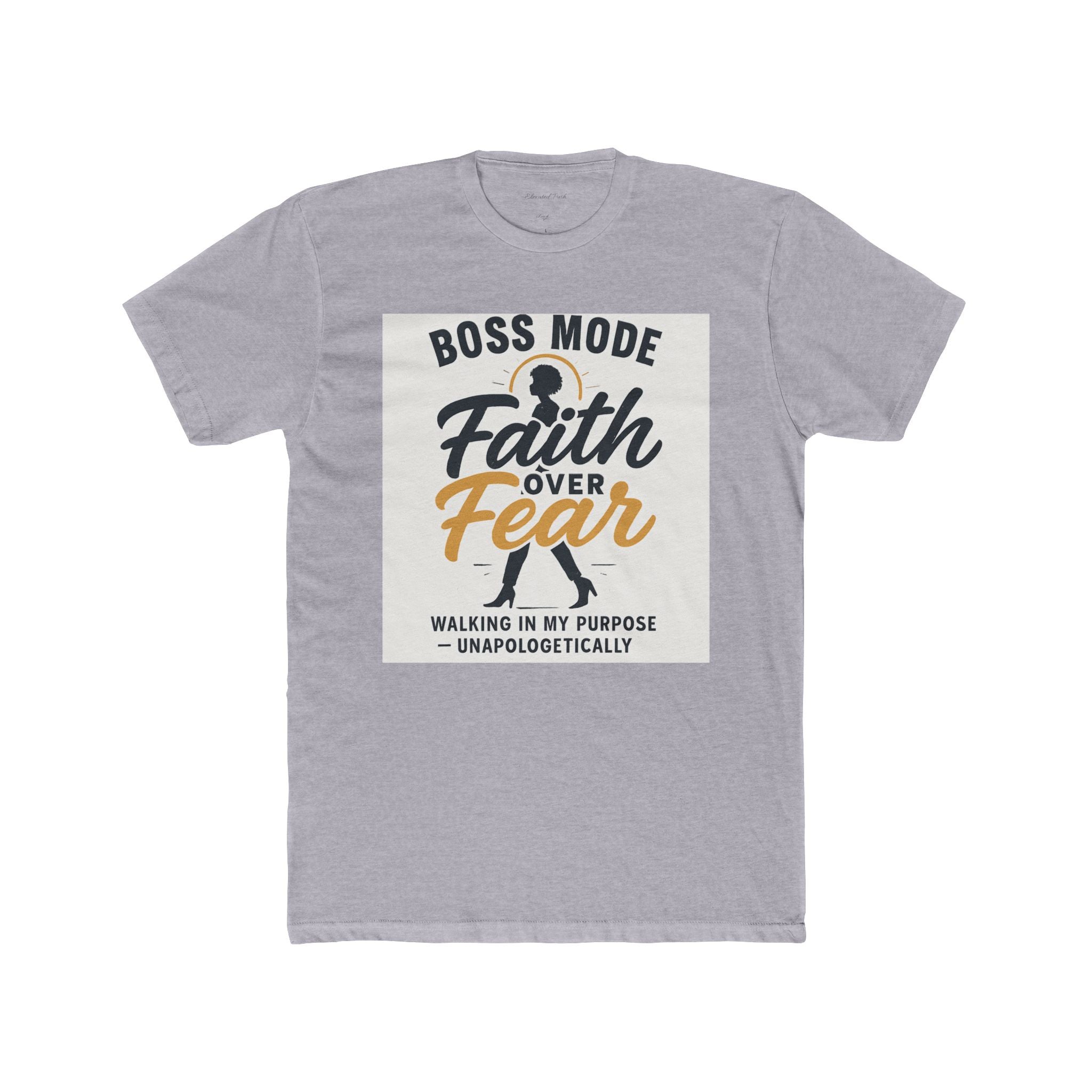 Inspirational Crew Tee with Motivational Quotes, Faithful Apparel, Unisex T-Shirt for Self-Improvement, Positive Vibes Shirt, Gift for Hope