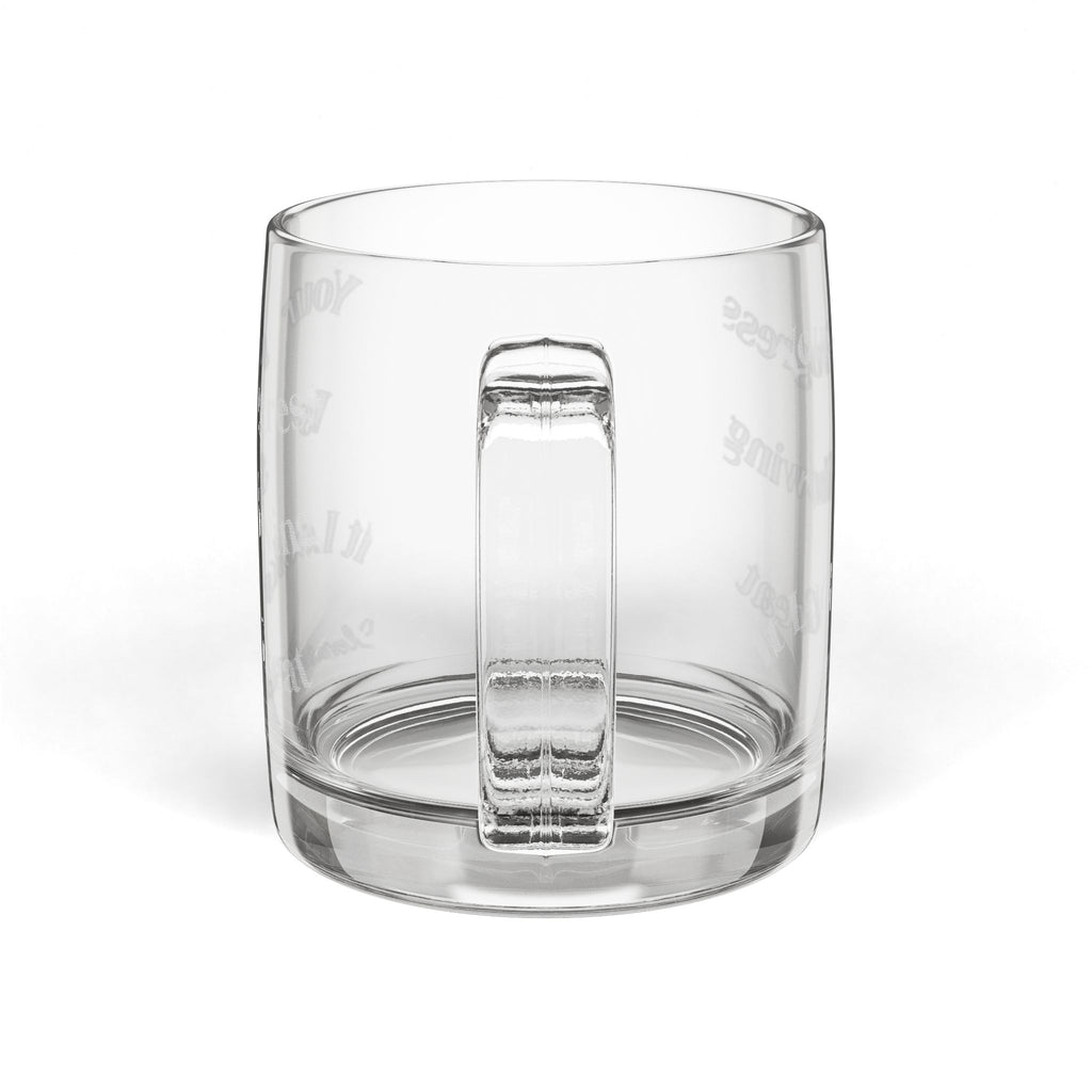 Engraved Motivational Coffee Mug, Inspirational Drinkware for Home, Office Gift, Graduation, Encouragement, Progress Quotes