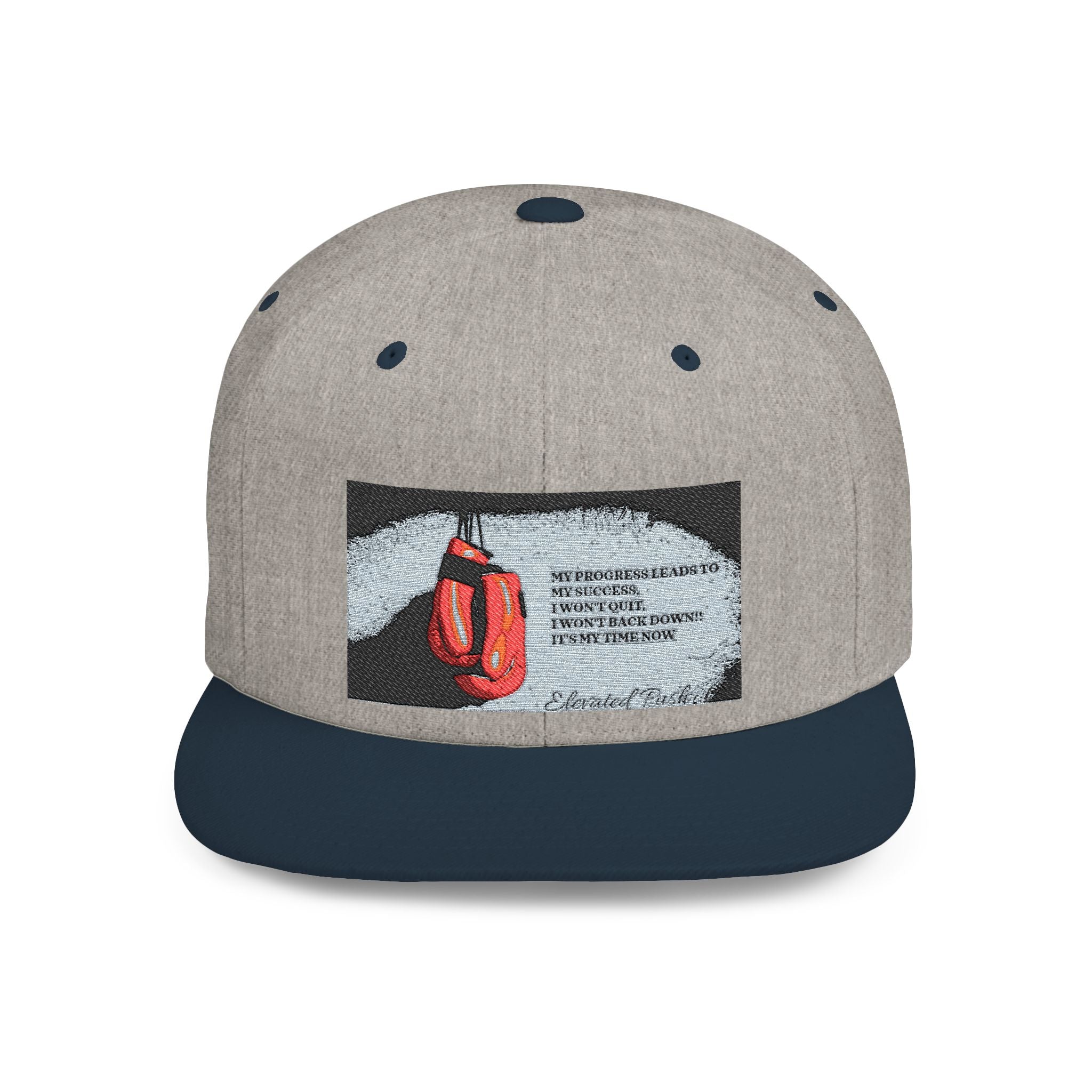 Stylish Flat Bill Snapback Hat, Trendy Cap for Summer Festivals, Unique Gift for Dads, Streetwear Accessory